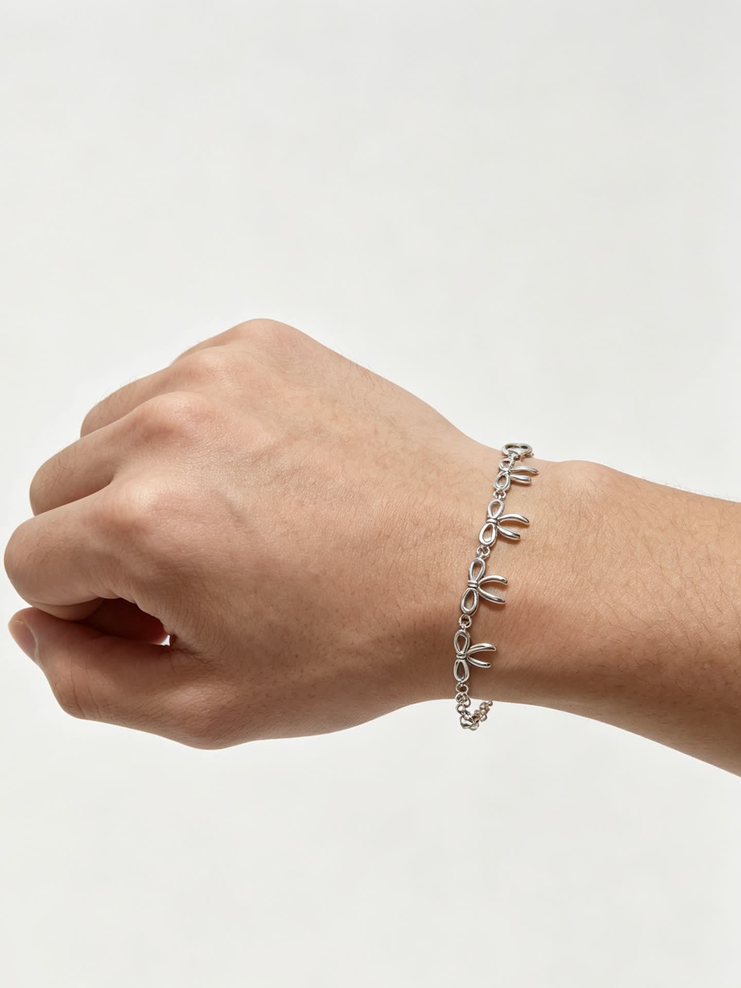Tiffany & Co. Silver Bow Bracelet